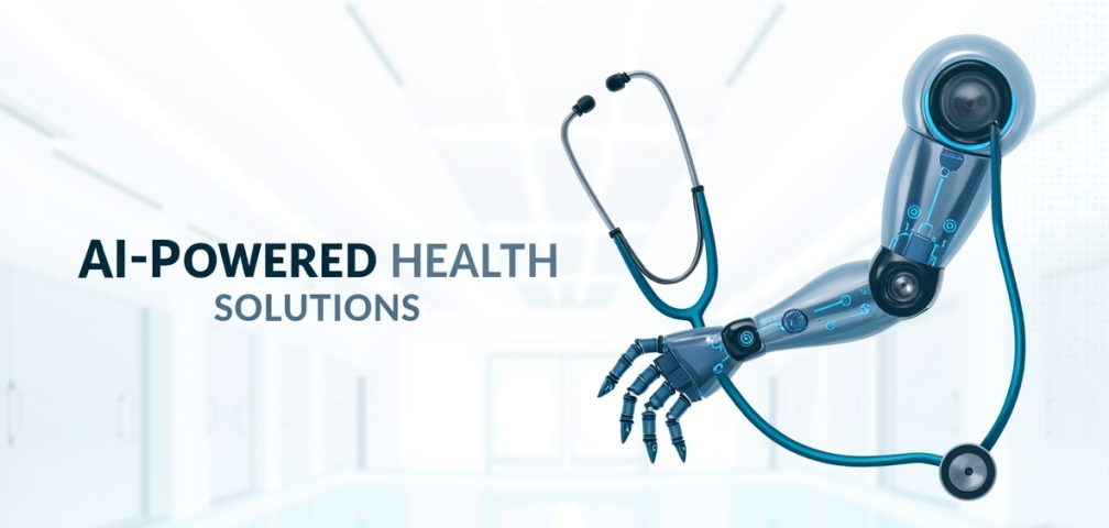 Flux_Dev_A_futuristic_illustration_depicting_AIPowered_Healthc_3