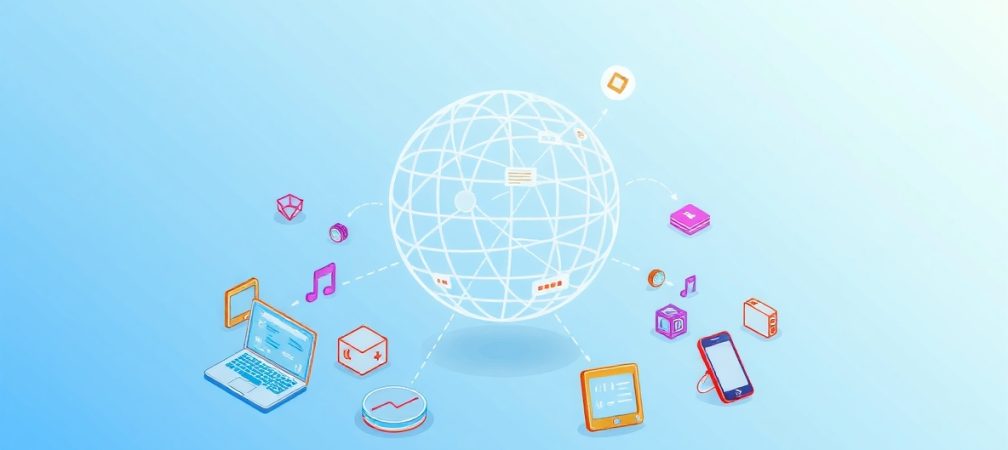 Flux_Schnell_A_modern_sleek_illustration_of_custom_web_applica_2